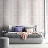 GT22008 ombre stripe wallpaper bedroom from the Geo collection by Seabrook Designs