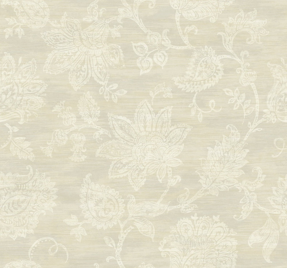 SD80713AR paisley floral bohemian wallpaper from Say Decor