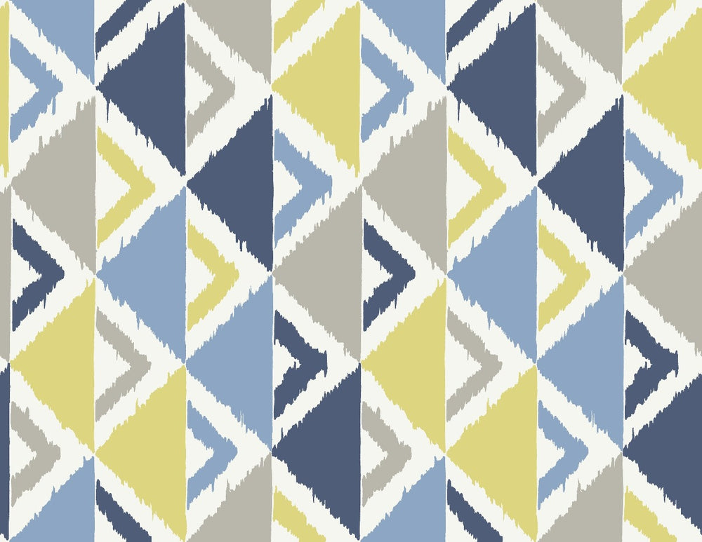 FA40202 dino peak striped wallpaper from the Playdate Adventure by Seabrook Designs