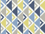 FA40202 dino peak striped wallpaper from the Playdate Adventure by Seabrook Designs