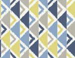 FA40202 dino peak striped wallpaper from the Playdate Adventure by Seabrook Designs
