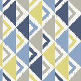 FA40202 dino peak striped wallpaper from the Playdate Adventure by Seabrook Designs