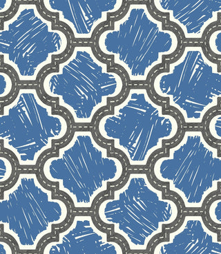 FA40401 racetrack ogee kids wallpaper from the Playdate Adventure collection by Seabrook Designs