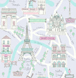 FA40609 bon voyage kids wallpaper from the Playdate Adventure by Seabrook Designs