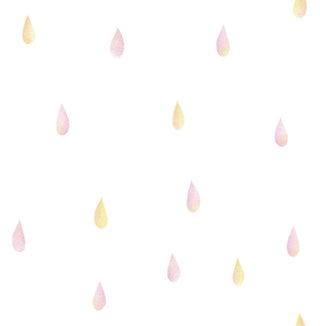 DA60001 raindrops wallpaper from the Day Dreamers collection by Seabrook Designs