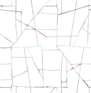 DA62102 geo watercolor kids wallpaper from the Day Dreamers collection by Seabrook Designs