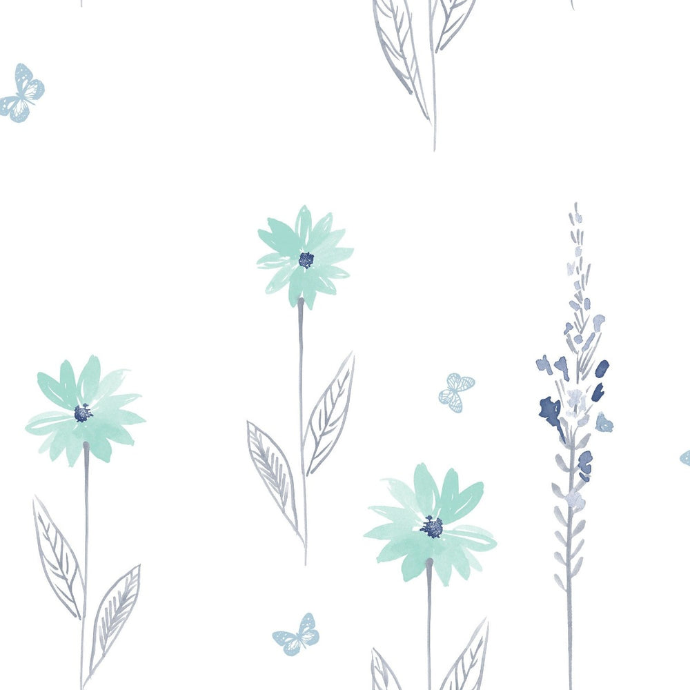 
                  
                    Floral wallpaper DA62604 from the Day Dreamers collection by Seabrook Designs
                  
                