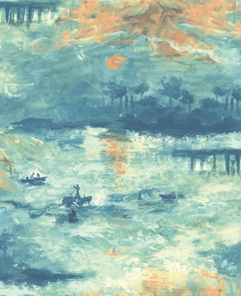 
                  
                    FI70004 nautical sunset scenic wallpaper from the French Impressionist collection by Seabrook Designs
                  
                