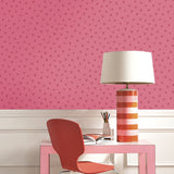 FA41701 sparkle heart kids glitter wallpaper desk from the Playdate Adventure collection by Seabrook Designs