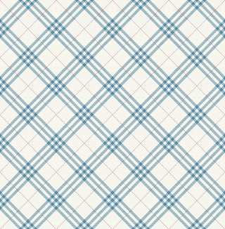 Plaid wallpaper FA42502 from the Playdate Adventure collection by Seabrook Designs