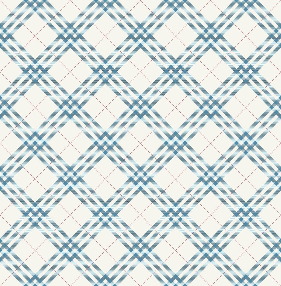 Plaid wallpaper FA42502 from the Playdate Adventure collection by Seabrook Designs