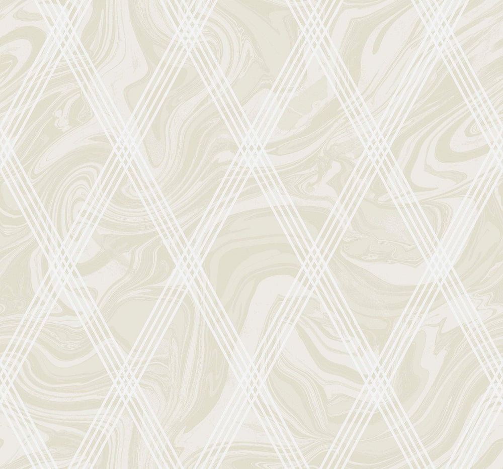 AW70905 diamond geometric wallpaper from the Casa Blanca 2 collection by Collins & Company