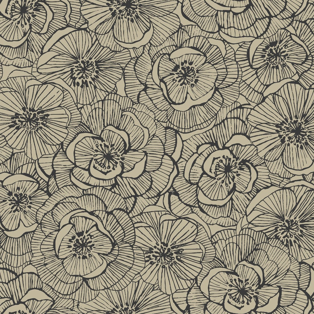 
                  
                    AW71008 Jardine graphic floral wallpaper from the Casa Blanca 2 collection by Collins & Company
                  
                