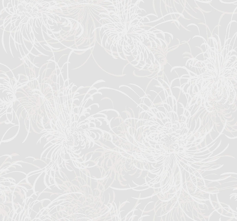 AW71500 Noell floral wallpaper from the Casa Blanca 2 collection by Collins & Company