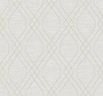 AW73708 Eldon diamond lattice geometric wallpaper from the Casa Blanca 2 collection by Collins & Company