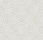 AW73708 Eldon diamond lattice geometric wallpaper from the Casa Blanca 2 collection by Collins & Company
