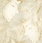 AV50108 Chadwick art nouveau wallpaper from the Avant Garde collection by Seabrook Designs
