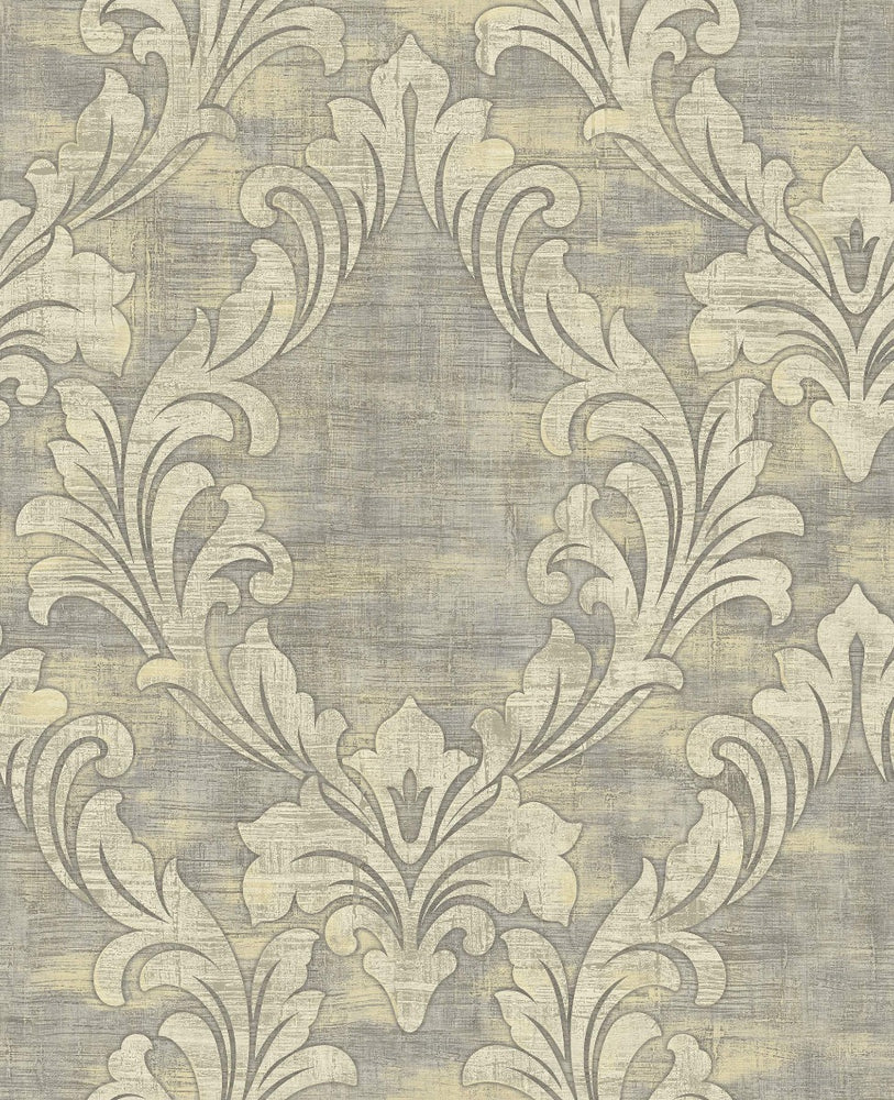 
                  
                    AV50708 Kepler damask traditional wallpaper from the Avant Garde collection by Seabrook Designs
                  
                