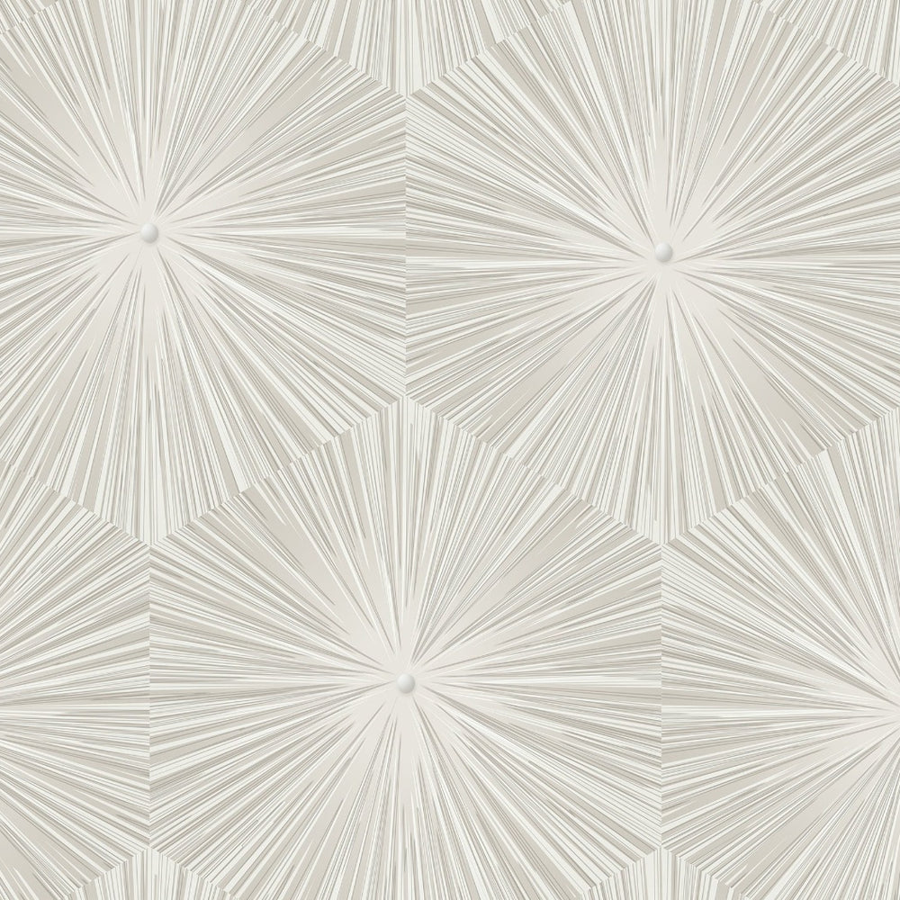 AV51100 Chadwick starburst geometric wallpaper from the Avant Garde collection by Seabrook Designs