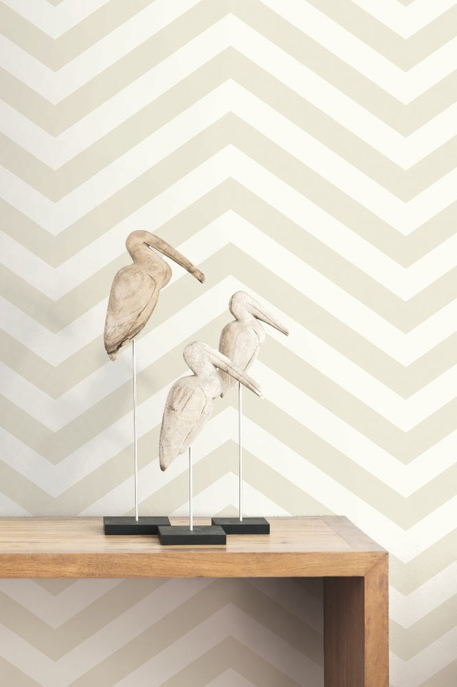 
                  
                    TA20605 Jamaica chevron wallpaper decor from the Tortuga collection by Seabrook Designs
                  
                