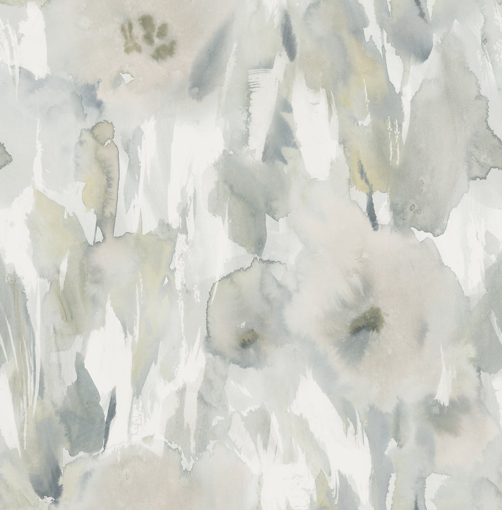 AH40408 watercolor floral wallpaper from the L'Atelier de Paris collection by Seabrook Designs