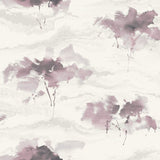 AH40701 watercolor trees botanical wallpaper from the L'Atelier de Paris collection by Seabrook Designs