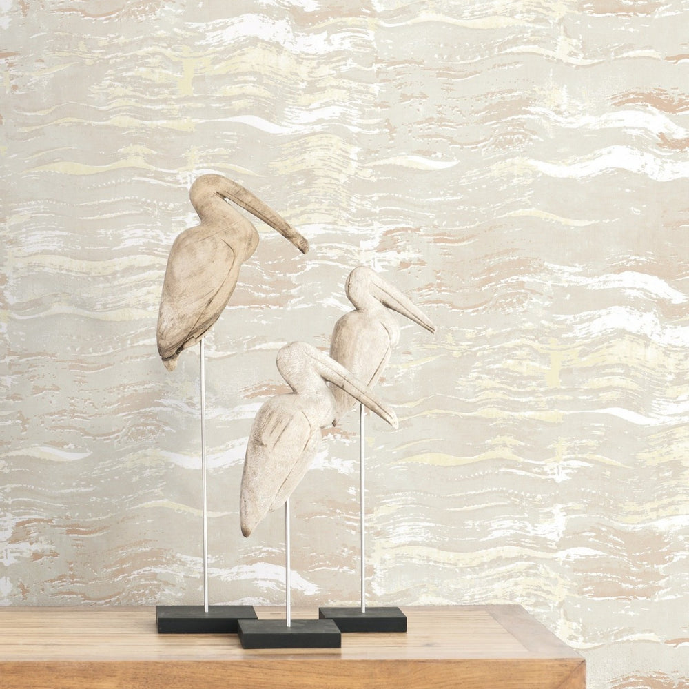 
                  
                    AH40803 graphic wave abstract wallpaper decor from the L'Atelier de Paris collection by Seabrook Designs
                  
                