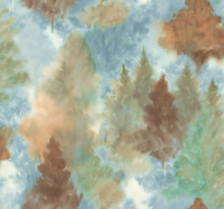 AH41206 soft landscape tree wallpaper from the L'Atelier de Paris collection by Seabrook Designs