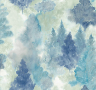 AH41202 soft landscape tree wallpaper from the L'Atelier de Paris collection by Seabrook Designs