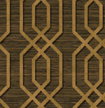 GT21200 Topaz trellis geometric wallpaper from the Geo collection by Seabrook Designs