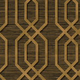 GT21200 Topaz trellis geometric wallpaper from the Geo collection by Seabrook Designs
