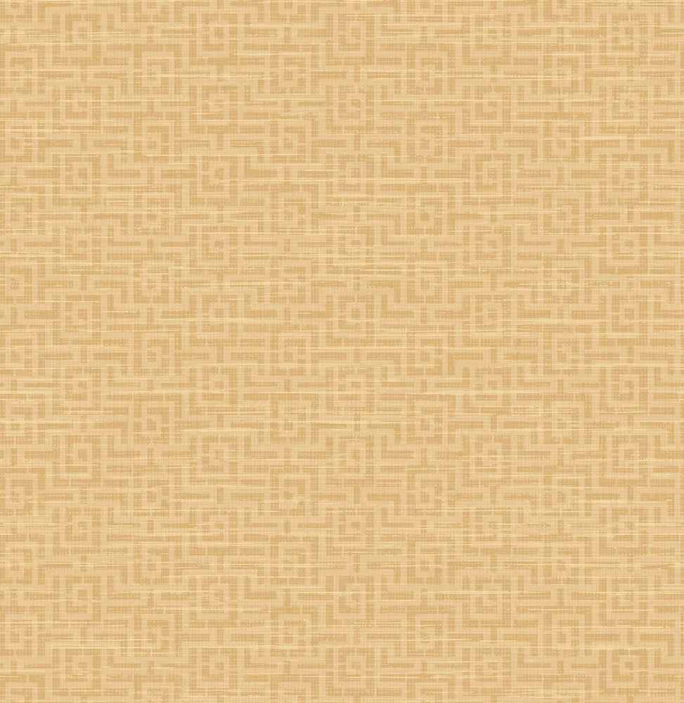 GT21400 topaz maze geometric wallpaper from the Geo collection by Seabrook Designs