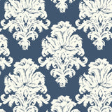 TA20102 montserrat damask wallpaper from the Tortuga collection by Seabrook Designs