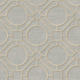 AI42401 silk road trellis geometric wallpaper from the Koi collection by Seabrook Designs