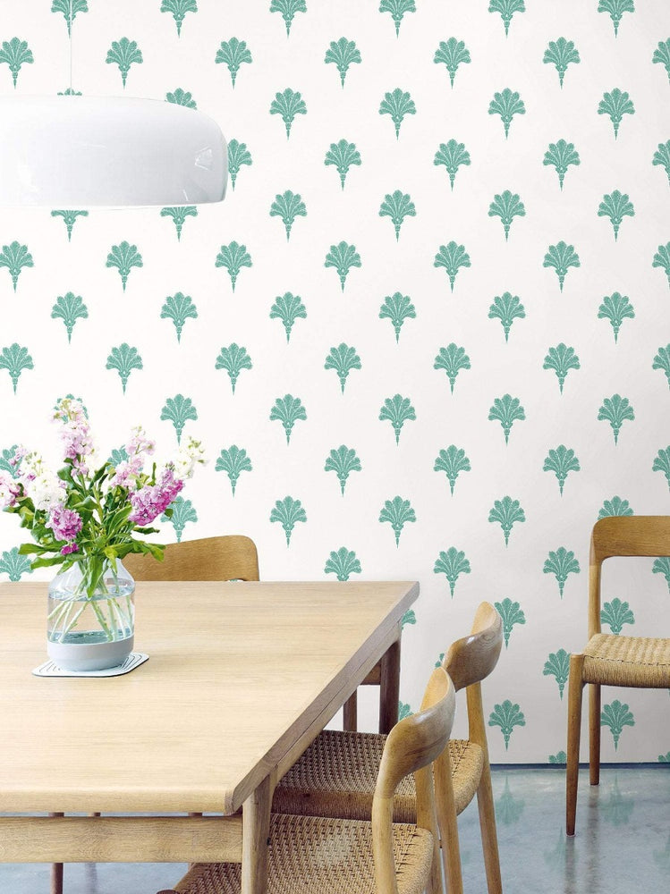 MB31606 summer fan coastal wallpaper from the Beach House collection by Seabrook Designs