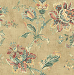 RN70907 jacobean floral wallpaper from Say Decor