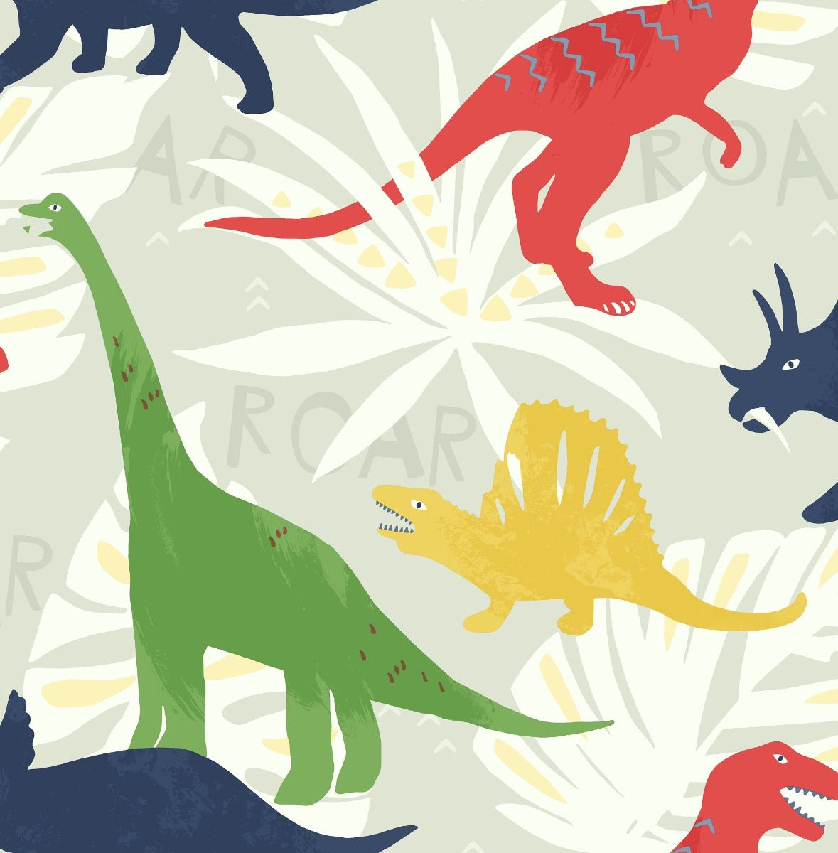 FA40001 pack party dinosaur wallpaper from the Playdate Adventure collection by Seabrook Designs