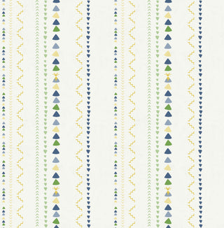 Playdate Adventure Volcano Stripe Kids Unpasted Wallpaper