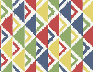 FA40201 dino peak striped wallpaper from the Playdate Adventure by Seabrook Designs