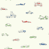FA40301 traffic jam kids wallpaper from the Playdate Adventure collection by Seabrook Designs
