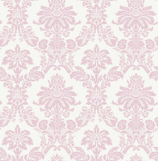 FA40901 glitter damask kids wallpaper from the Playdate Adventure collection by Seabrook Designs