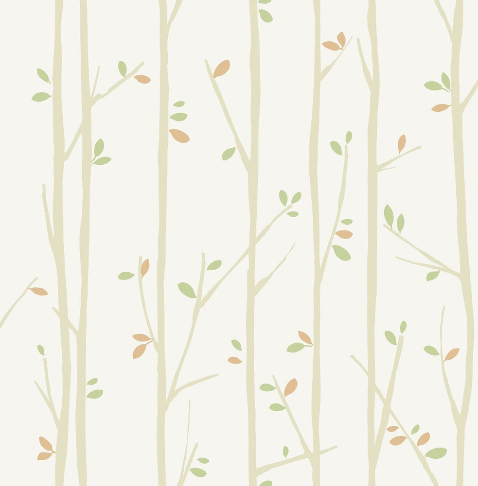 FA41207 tree top kids forest wallpaper from the Playdate Adventure collection by Seabrook Designs