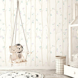 FA41209 tree top kids forest wallpaper decor from the Playdate Adventure collection by Seabrook Designs