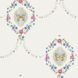 FA41401 flutter butterfly kids wallpaper from the Playdate Adventure collection by Seabrook Designs