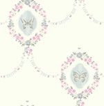 FA41408 flutter butterfly kids wallpaper from the Playdate Adventure collection by Seabrook Designs