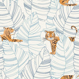 DA61202 hiding tigers animal wallpaper from the Day Dreamers collection by Seabrook Designs