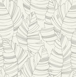 DA61400 jungle leaves botanical wallpaper from the Day Dreamers collection by Seabrook Designs