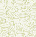 DA61404 jungle leaves botanical wallpaper from the Day Dreamers collection by Seabrook Designs