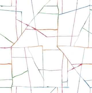 DA62101 geo watercolor kids wallpaper from the Day Dreamers collection by Seabrook Designs