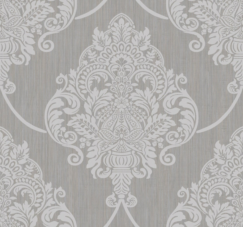 AW70808 puff damask wallpaper from the Casa Blanca 2 collection by Collins & Company